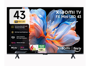 Xiaomi (108 cm) 43 inch FX 4K QD-Mini LED Smart | Full Array Local Dimming | HDR10+ | Fire TV | L43MC-FSMIN