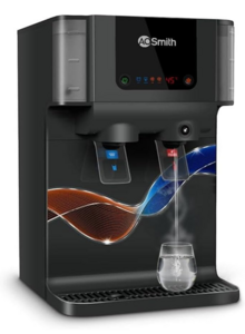 AO Smith Z9 Pro Black RO Water Purifier For Home | Ambient & Instant Hot | Copper + Alkaline Water Filter | 100% RO Purifier with Silver Sheild | 10L Storage