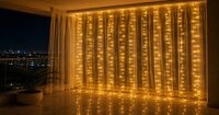DesiDiya Pixel LED String Light (12m, Warm White, Festive Special) 